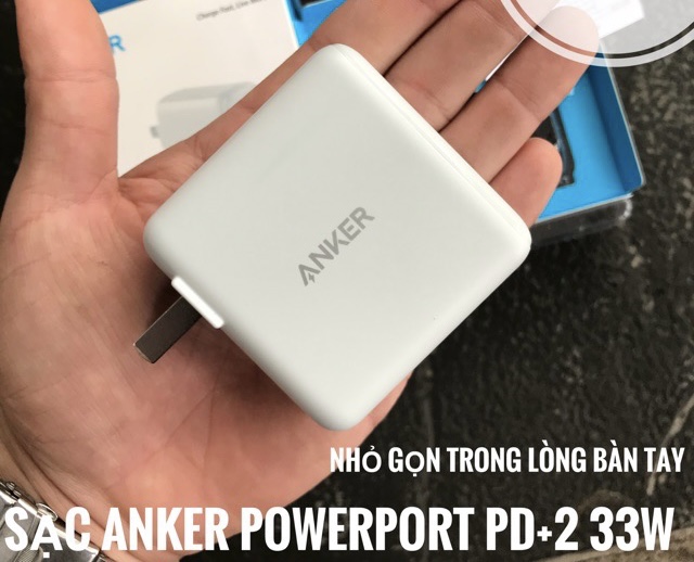 Sạc Anker PowerPort Pd+2 33w