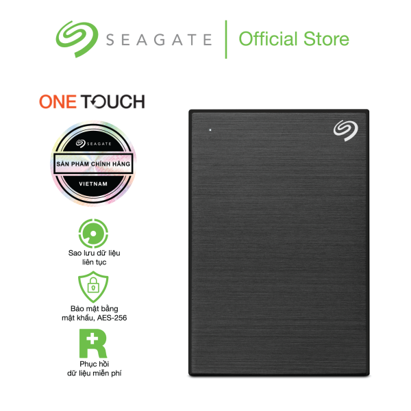 Bảng giá Ổ cứng Seagate One Touch HDD 1TB 2.5 USB 3.0 + Giải cứu Dữ liệu miễn phí + 1 Áo phông One Touch Phong Vũ