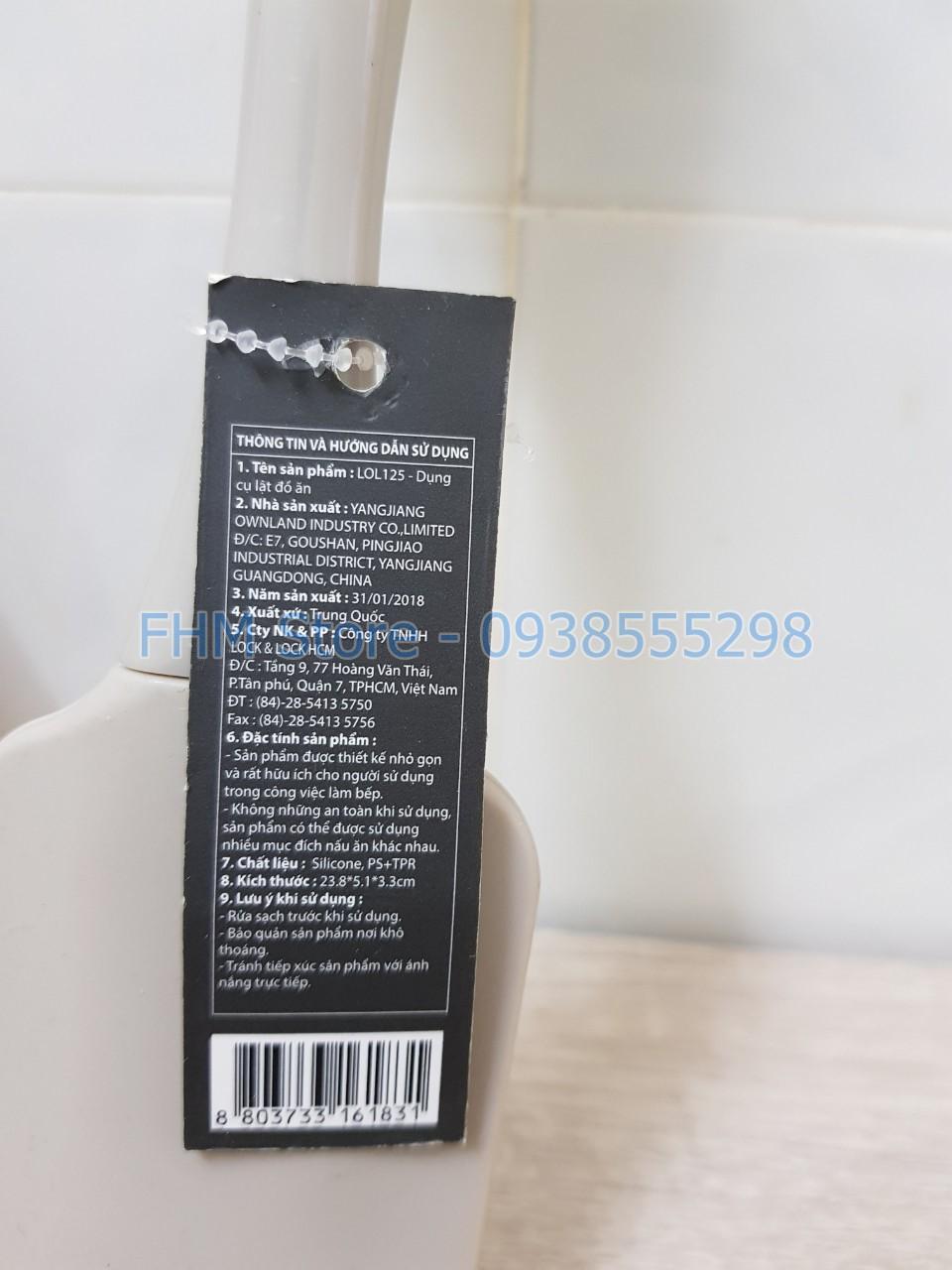 [HCM]Dụng Cụ Lật Đồ Ăn Lock&Lock LOL125