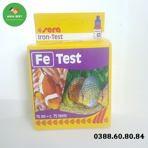 [HCM]Test Fe Sera - Hộp sắt Sera Đức