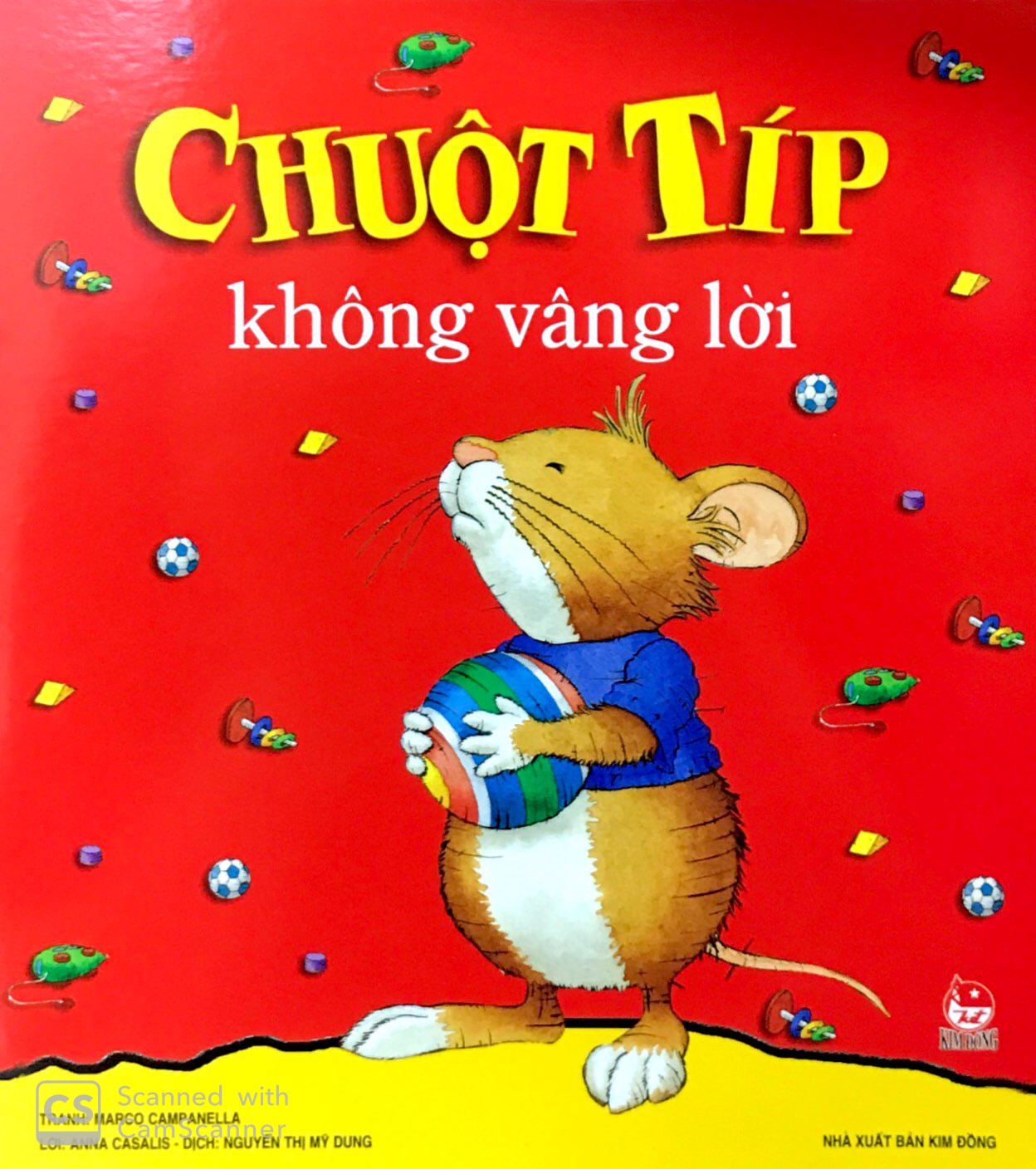 Sách Fahasa - Chuột Típ Không Vâng Lời (Tái Bản 2019)