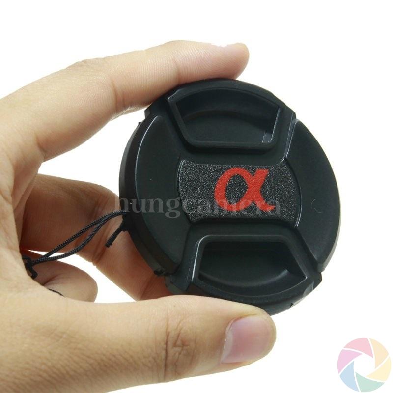 Nắp trước len Sony Logo Anpha 40.5/49/55/62/67/72/77mm