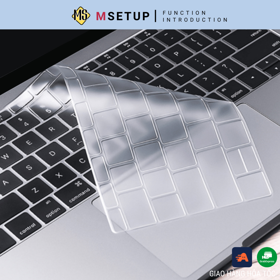 Lót Phủ Bàn Phím Cho Macbook US - Nhiều Màu - Nhiều Model
