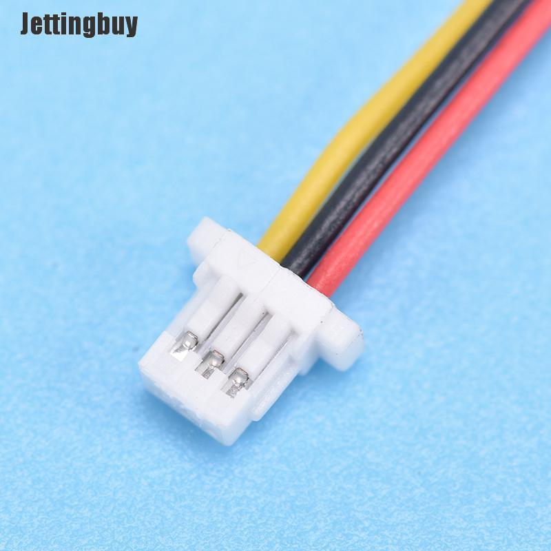 Jettingbuy 5 Bộ Đầu Nối JST 3 Chân Mini Micro SH 1.0 Có Dây Cáp