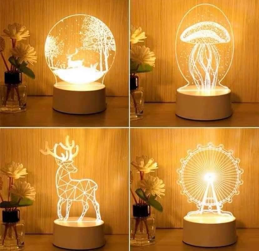 ĐÈN NGỦ 3D NHIỀU MẪU HOTTREND