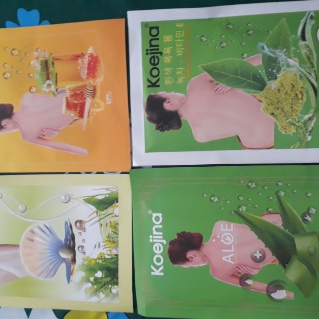 tắm trắng bịch koejina hàn quốc (ngọc trai )