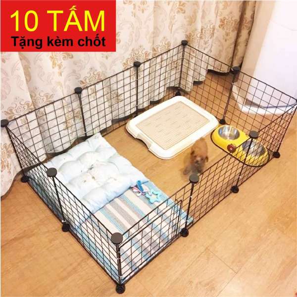 [HCM][FREESHIP❤️ - TẶNG 20 CHỐT] - COMBO 9 TẤM LƯỚI VÀ 1 CƯA CHUỒNG GHÉP CHUỒNG CÚN