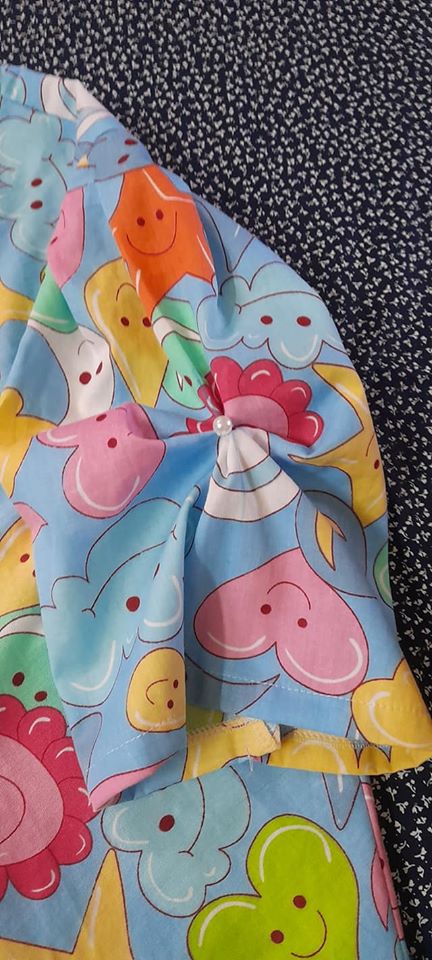 Rập Giấy DC040 - Bộ tay phồng Áo dáng swing