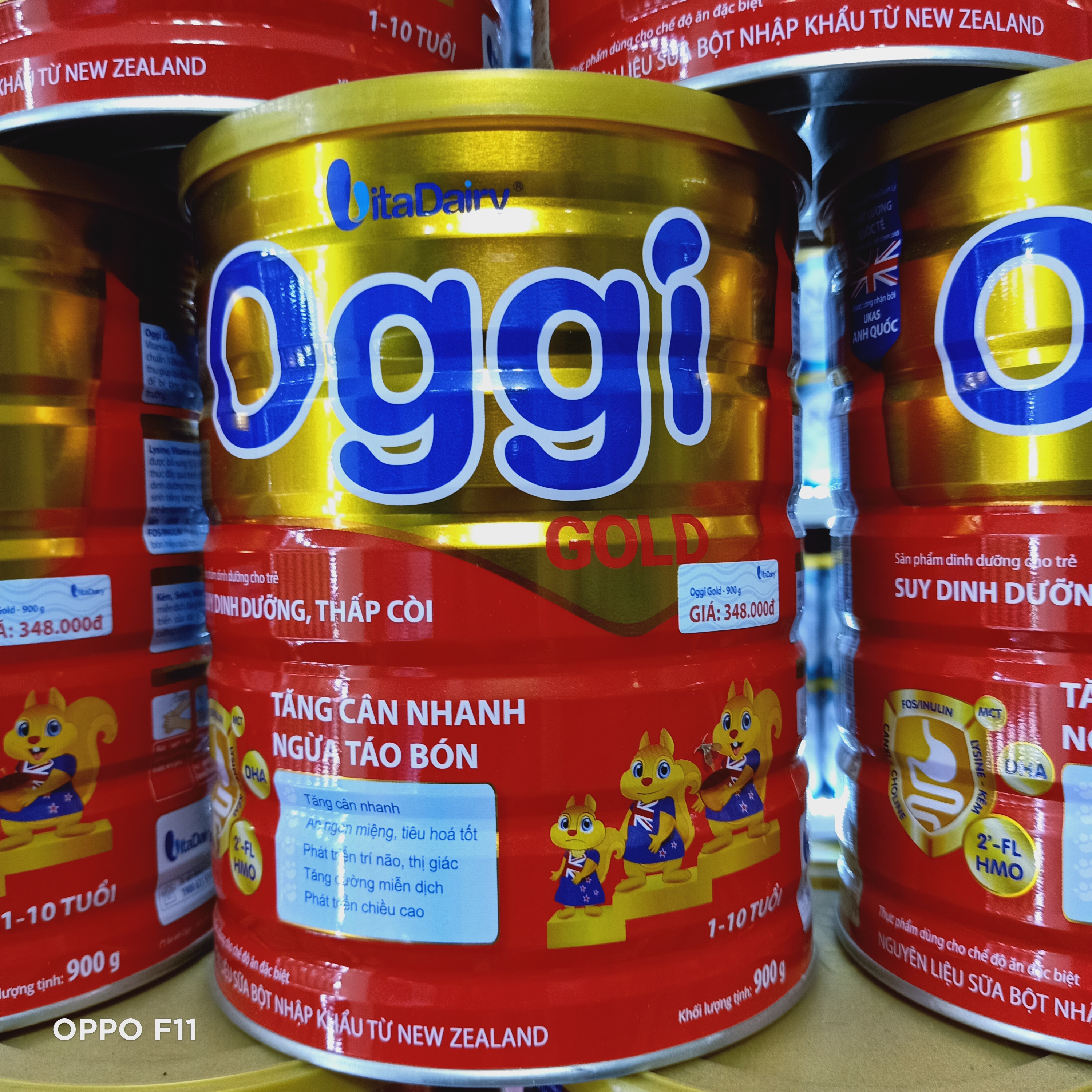 sữa Oggi gold 900g 1-10 tuổi