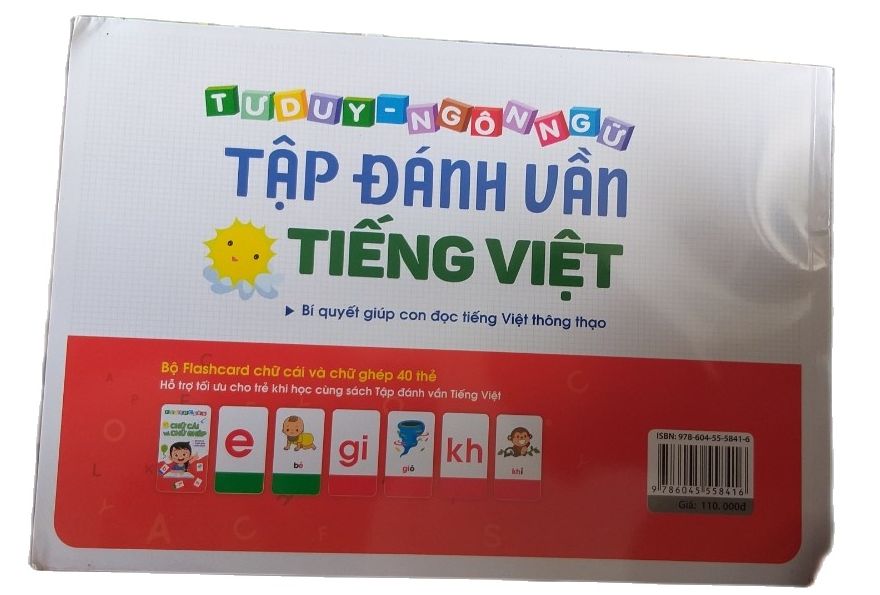 TẬP ĐÁNH VẦN TIẾNG VIỆT 4-6 TUỔI