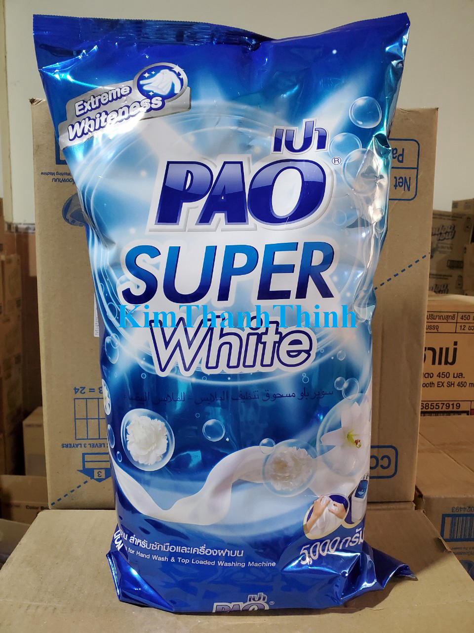 (KTT) Bột giặt PAO 5 kg -Xanh