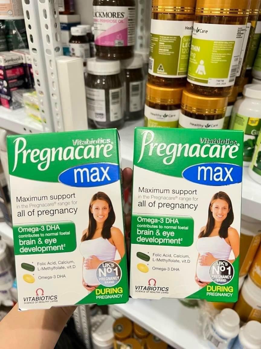 Vitamin bà bầu Pregnacare Max 84 viên (mẫu mới)