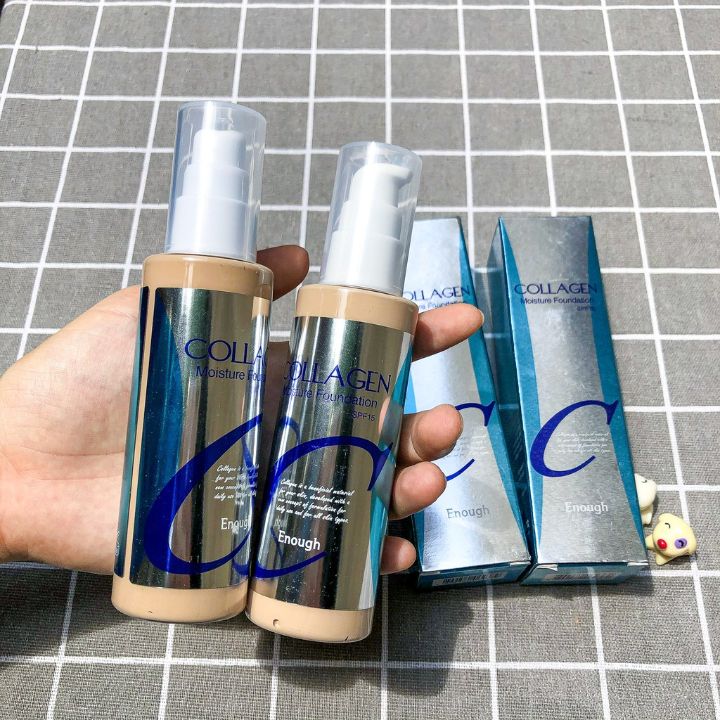[HCM]Kem nền Collagen Moisture Enough SPF15 100ml