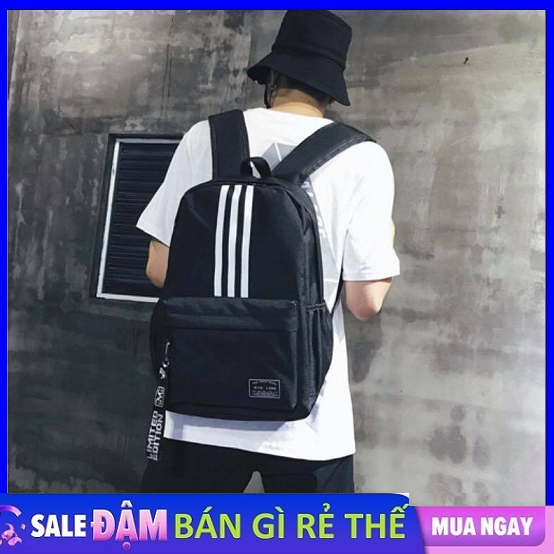 [HCM][Bán Sỉ] Balo 3 Sọc Đứng Phong Cách Hàn Quốc