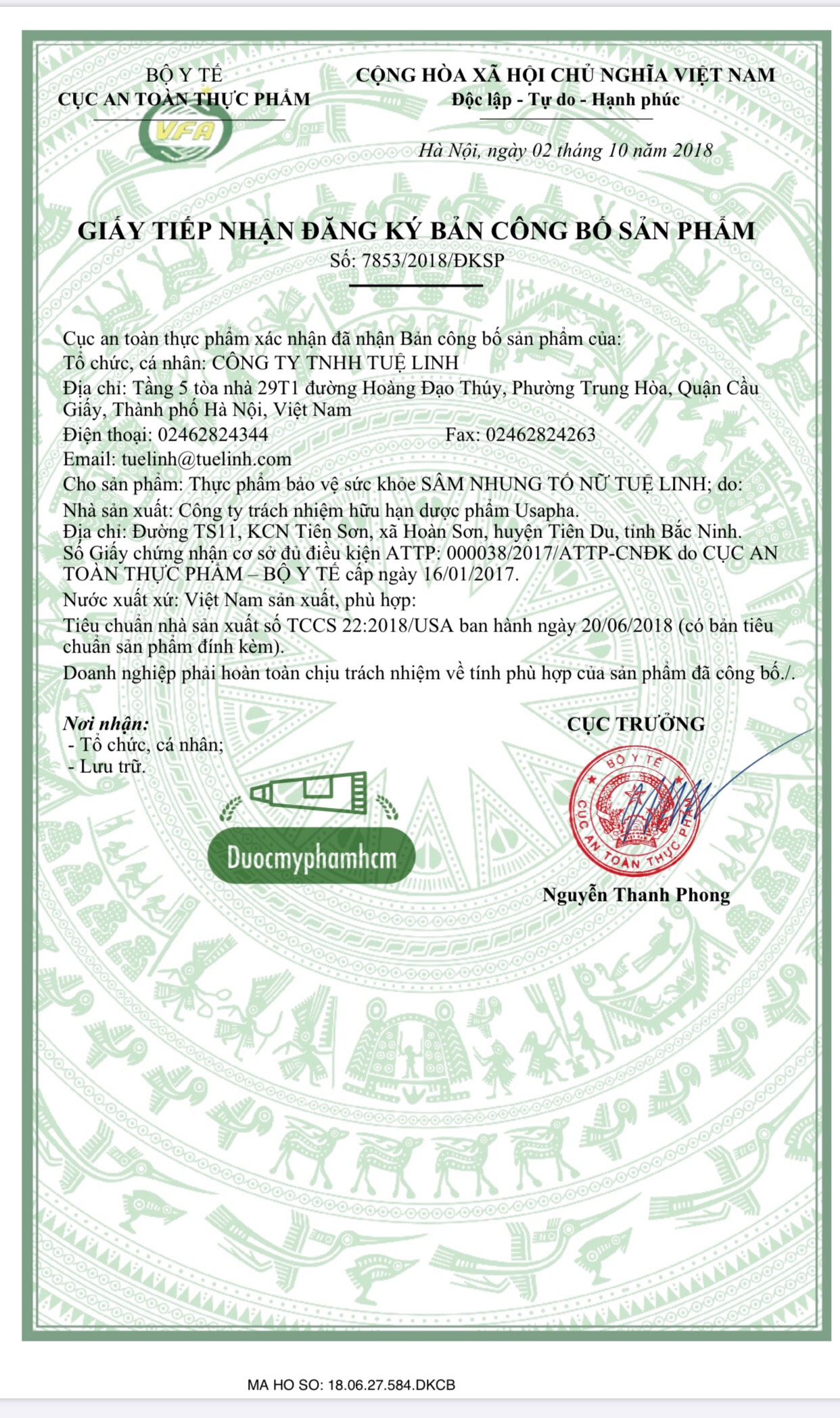 Sâm Nhung Tố Nữ - Tuệ Linh