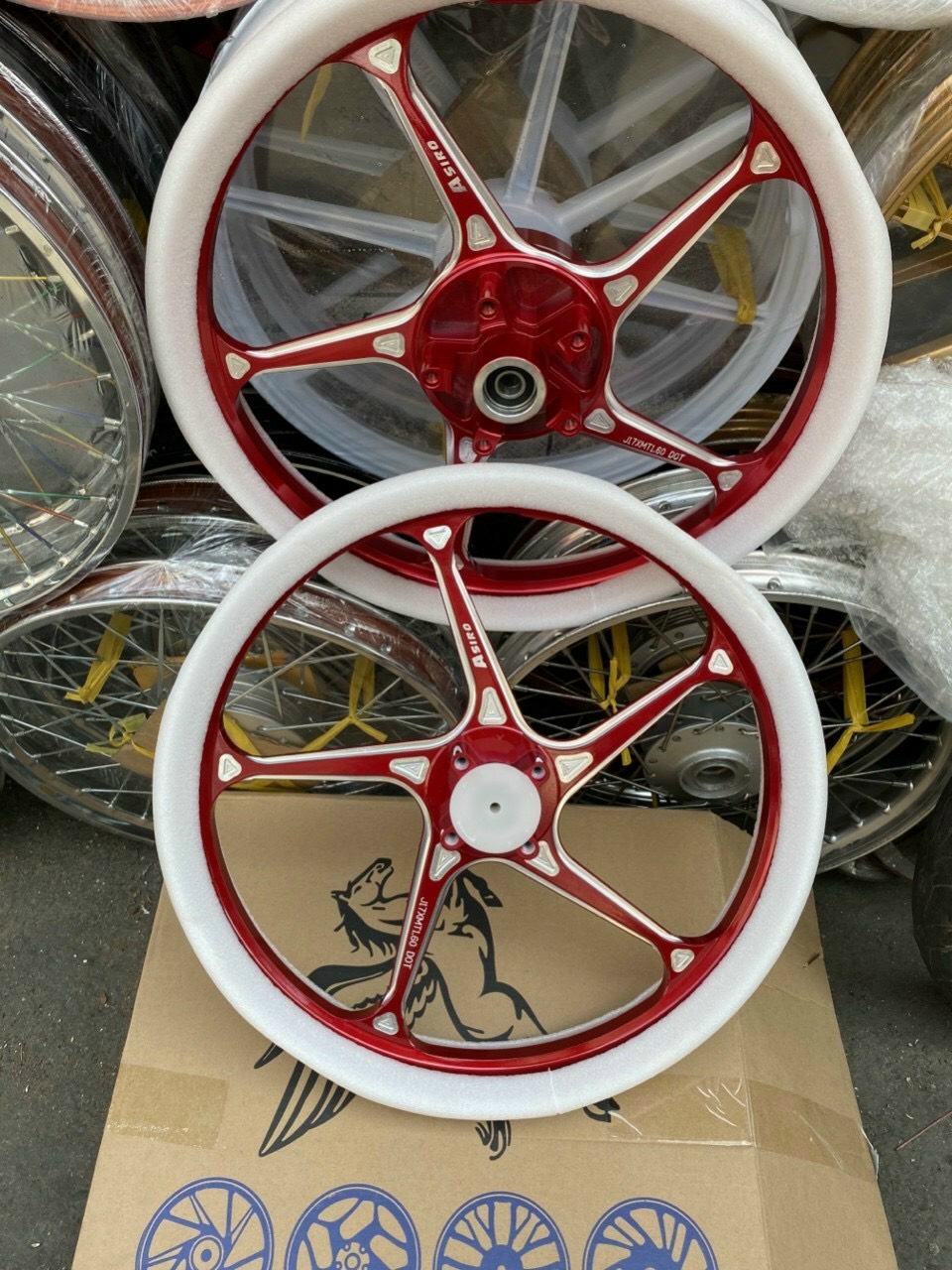 Mâm asiro cnc satria raider fi