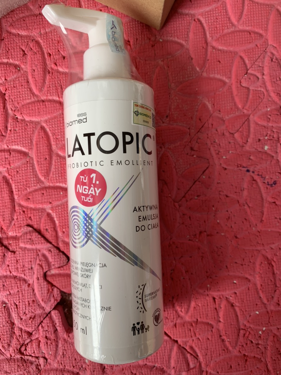 Sản phẩm latopic body emulsion 250ml