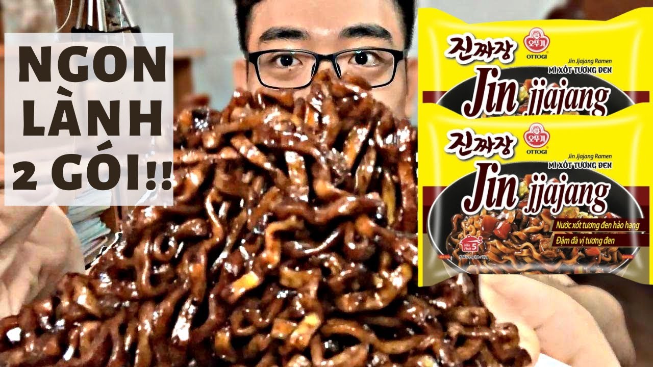 Combo 10 gói - Mì Xốt tương đen OTTOGI 135g