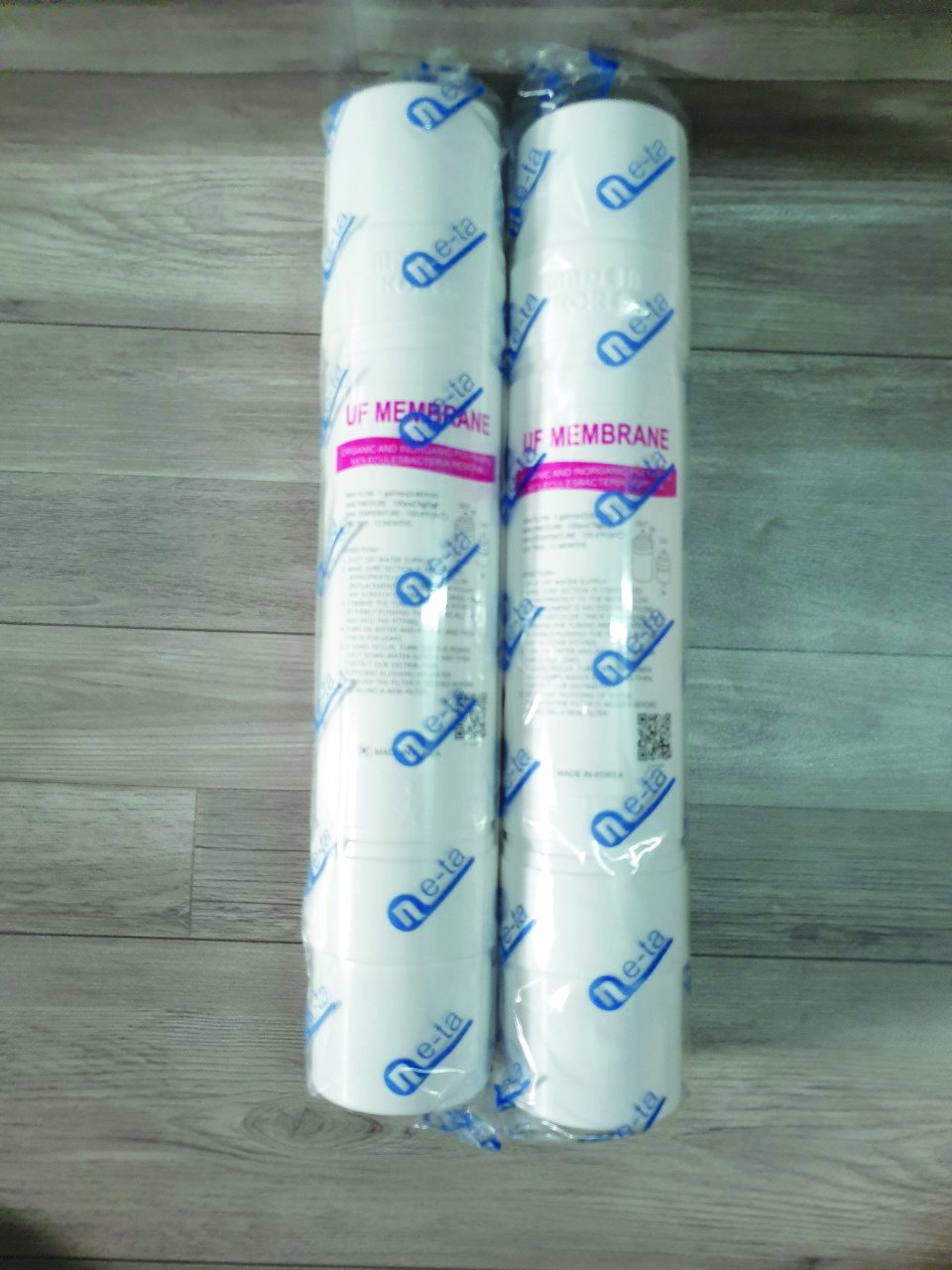 Lõi Lọc (Màng Lọc) UF Membrane Hàn Quốc (Có tặng kèm 2 cút nối 6-10)