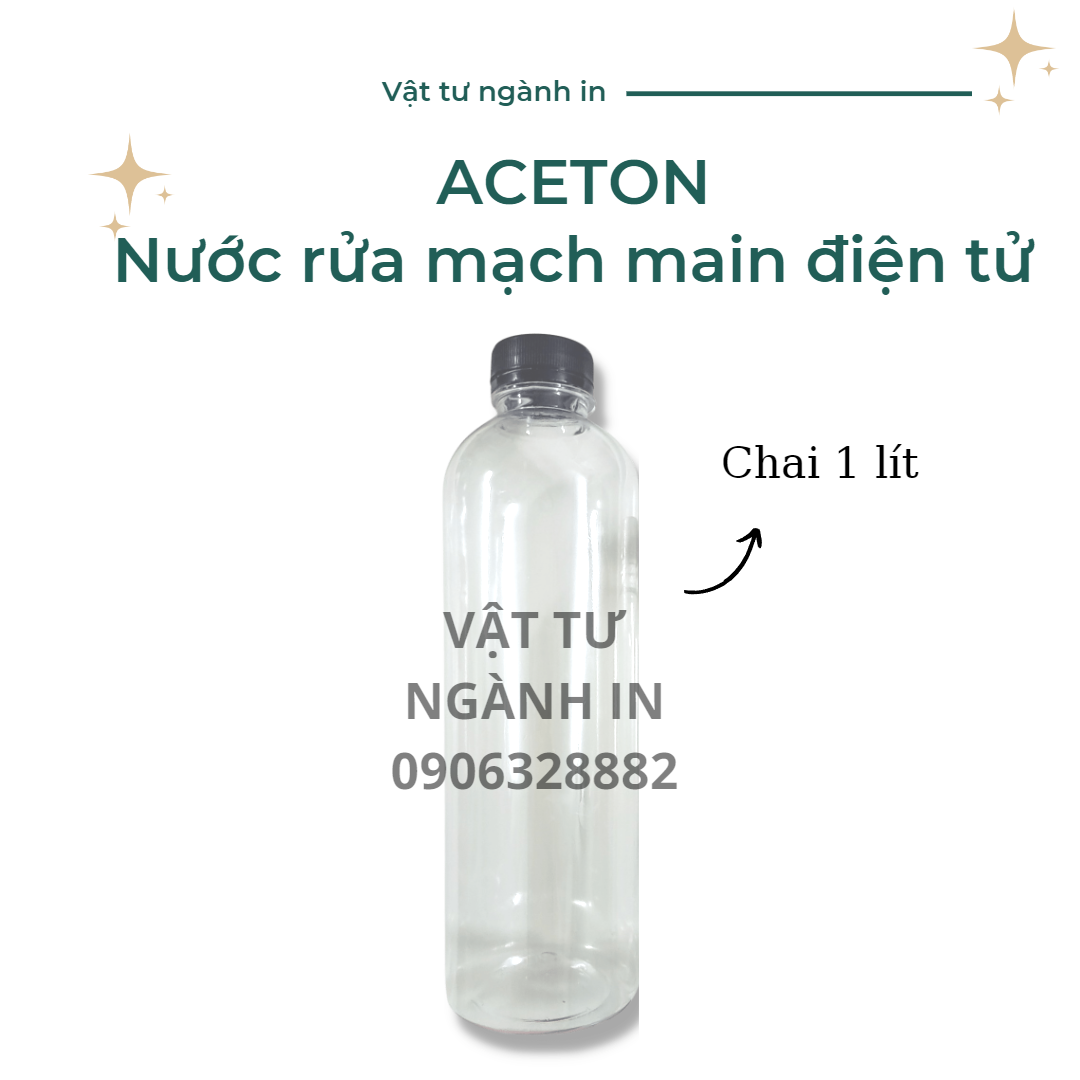 Aceton nước rửa mạch main điện tử