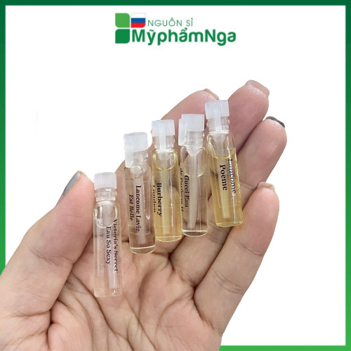 Vial Tinh dầu nước hoa Pháp 1ml (nhiều mùi hot)