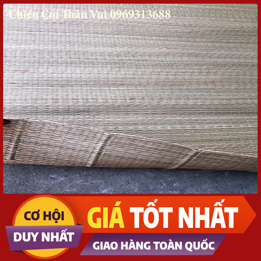 Chiếu Cói Trắng Siêu Rẻ Kích Thước 1m2 / 1m5 / 1m6