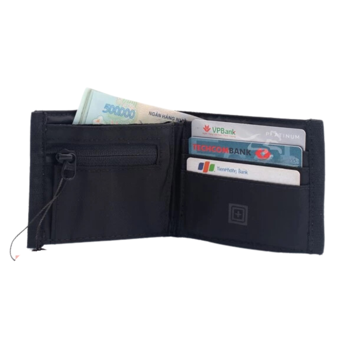 Ví Nam Cao Cấp 5.11 TACTICAL TRACKER BIFOLD MULTICAM Thời Trang Khóa YKK Bền Bỉ Chống Thấm Nước