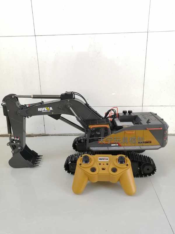 XE MÁY XÚC HUINA 592 BẢN NÂNG CẤP TRỤC VÍT