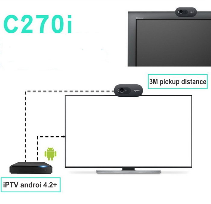 Webcam Logitech C270i IPTV chuyên cho android tv box