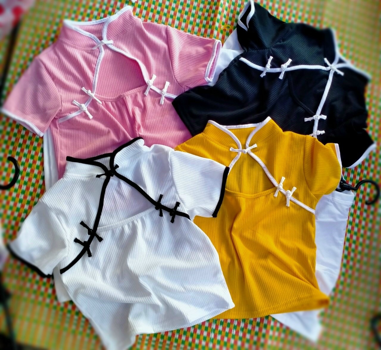 [HCM]Áo croptop thun gân