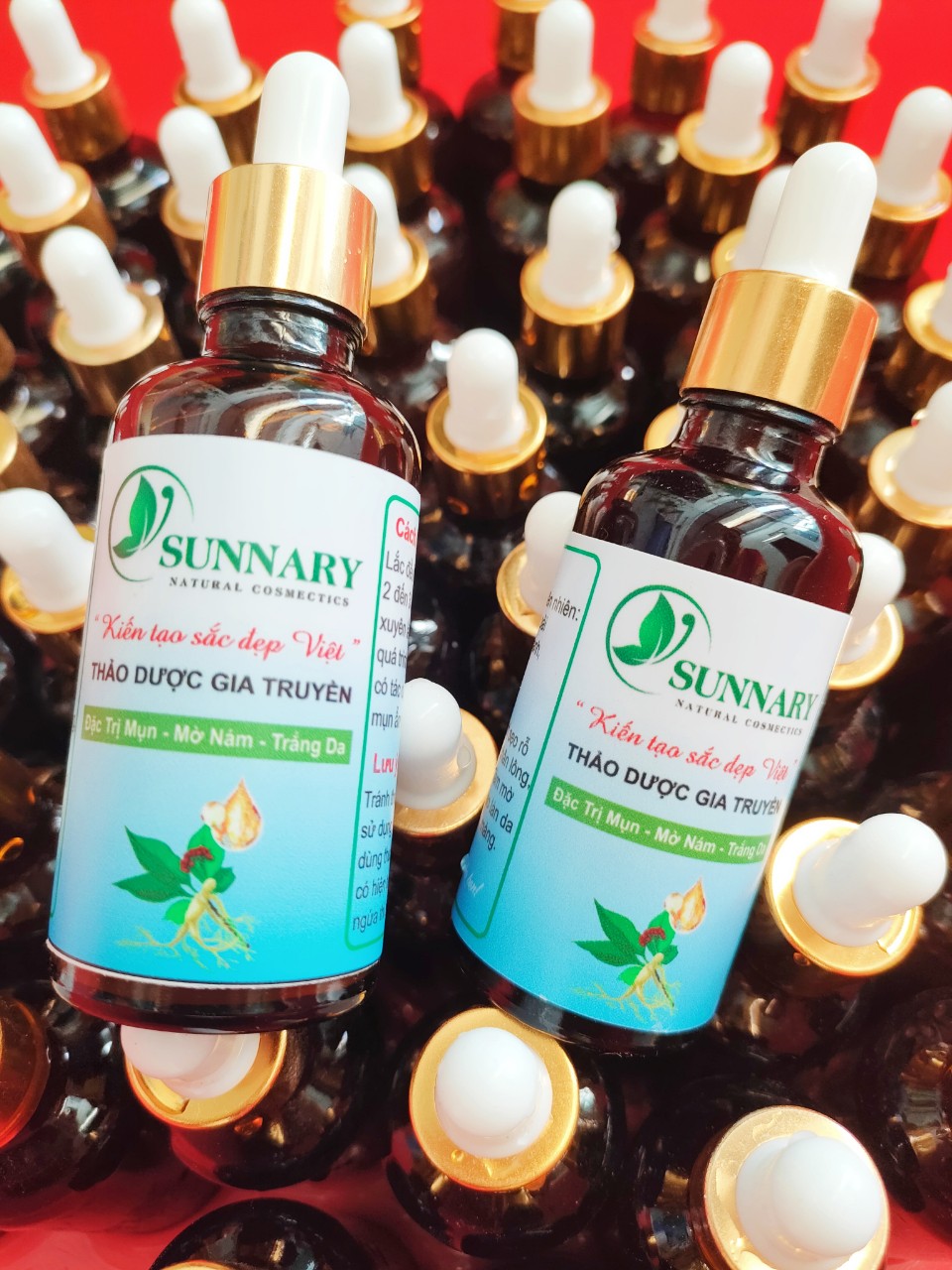 [ HOÀN TIỀN 15% ]   (Tặng kèm giảm sưng) Thảo dược đông y SUNNARY 100ml tái tạo Sạch mụn nám tàn nhang, rỗ hiệu quả sạch nhờn se khít lỗ chân lông