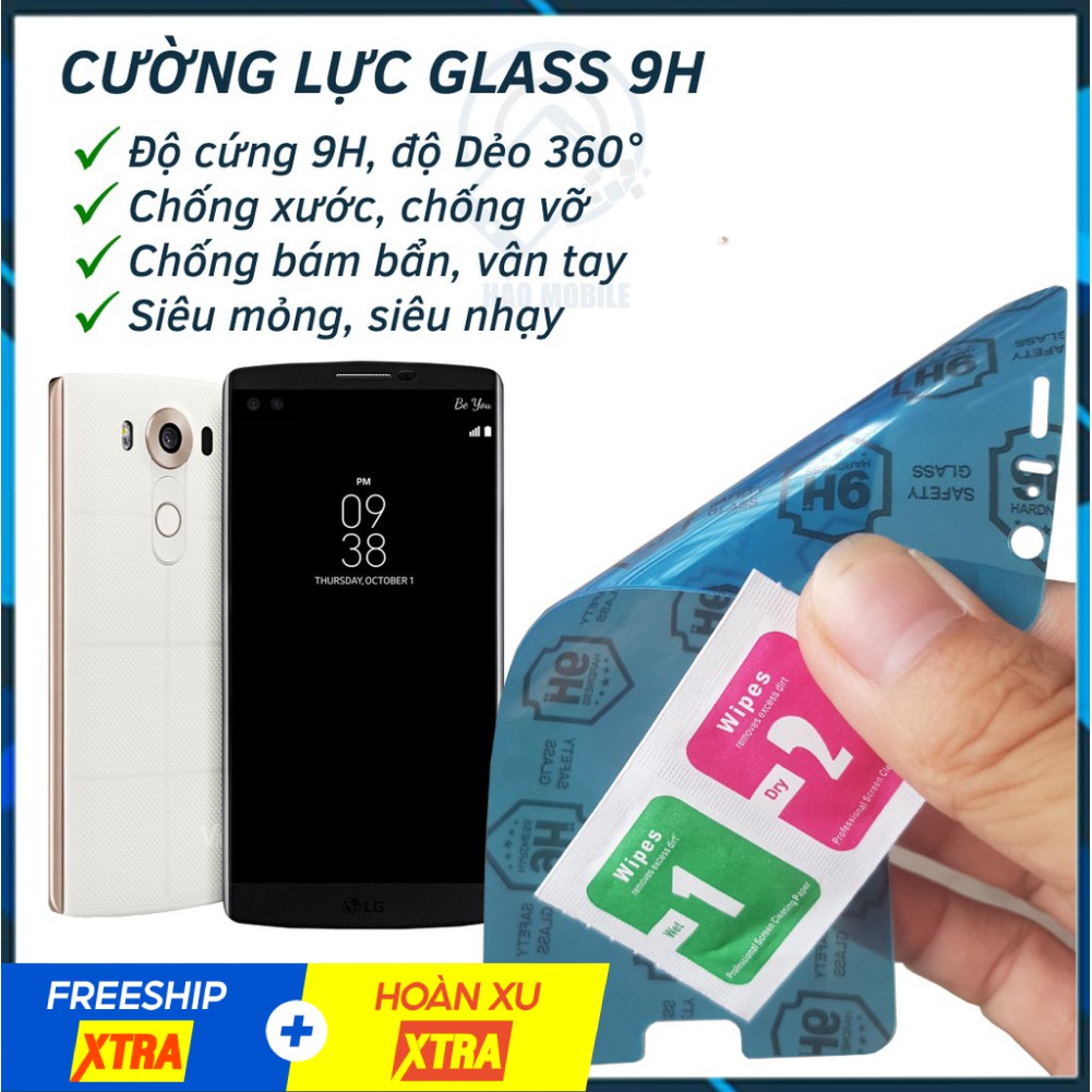 Dán cường lực dẻo nano lg v10