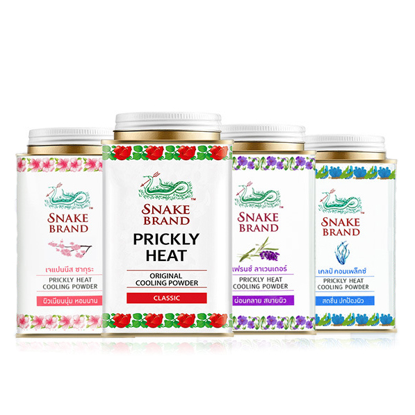 Phấn lạnh Snake Prickly Heat Thái Lan 140g
