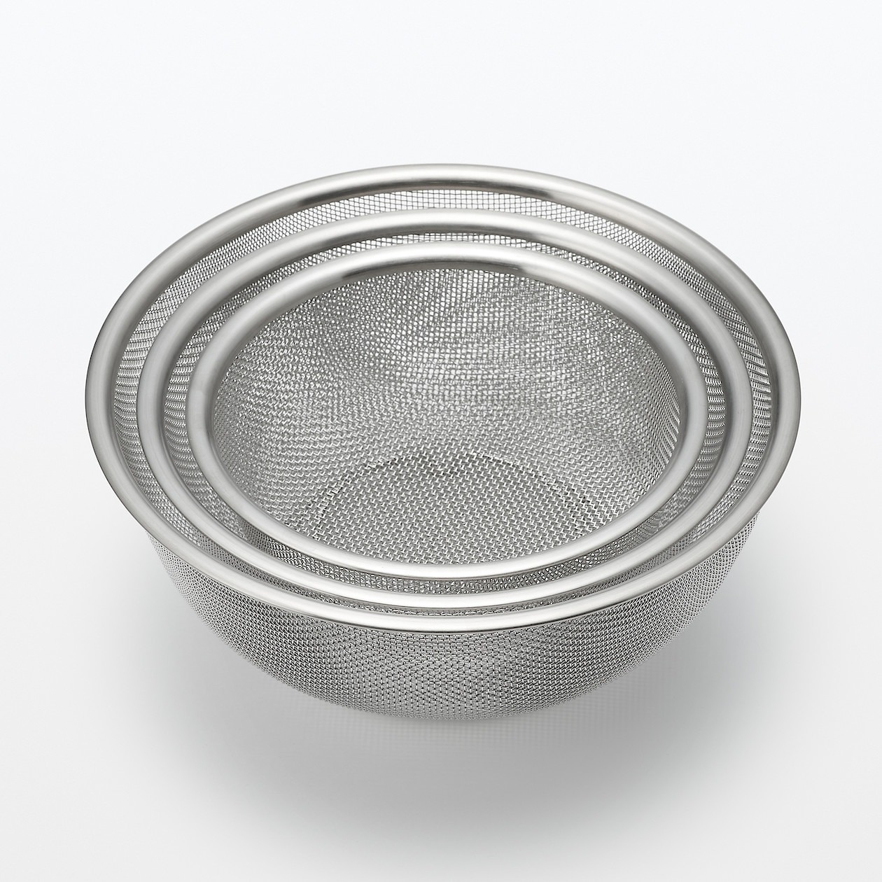 Rổ Lưới Inox S/M/L MUJI