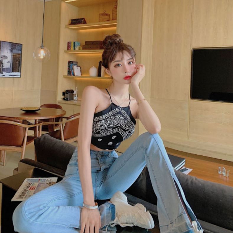 Áo yếm in hoạ tiết thổ cẩm