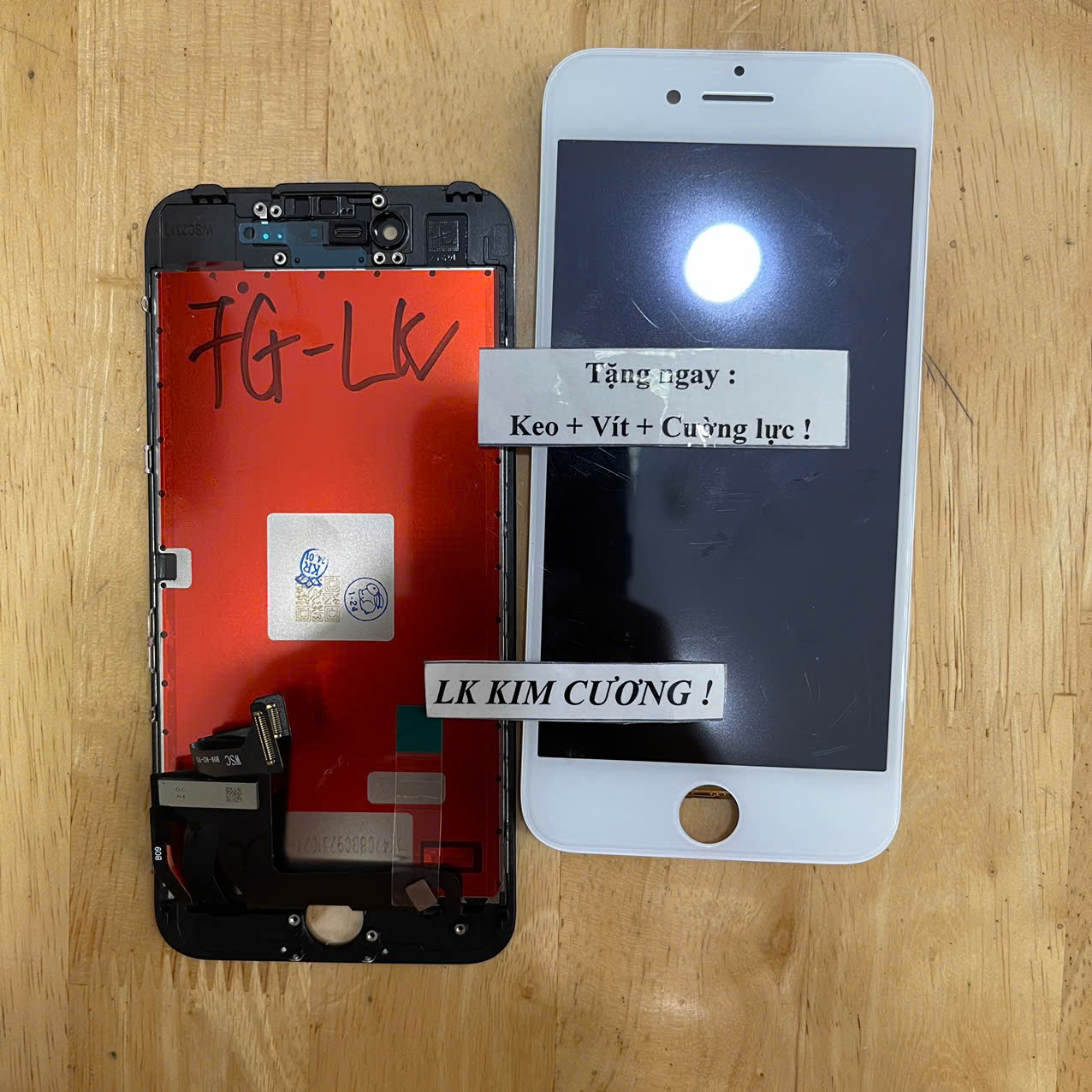 Màn hình thay ip 7g , Loại linh kiện