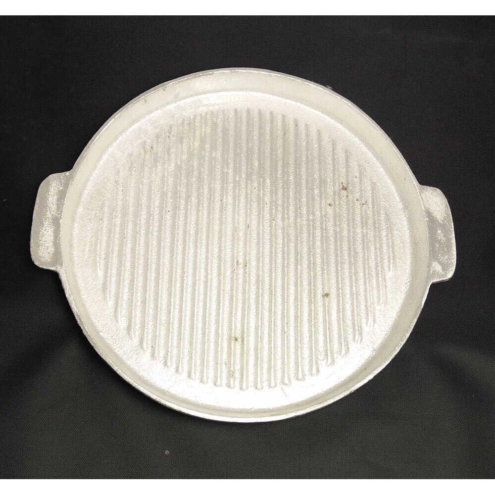 Bộ bếp nướng cồn inox + chảo gang (đen, trắng)