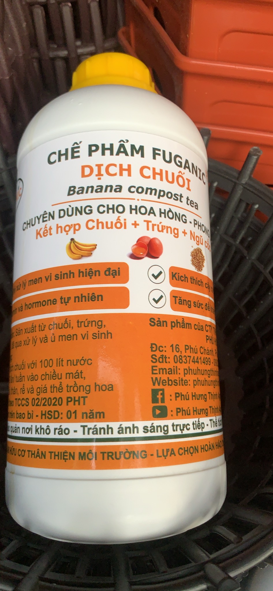 Dịch chuối chăm sóc cho Phong Lan 1 lít