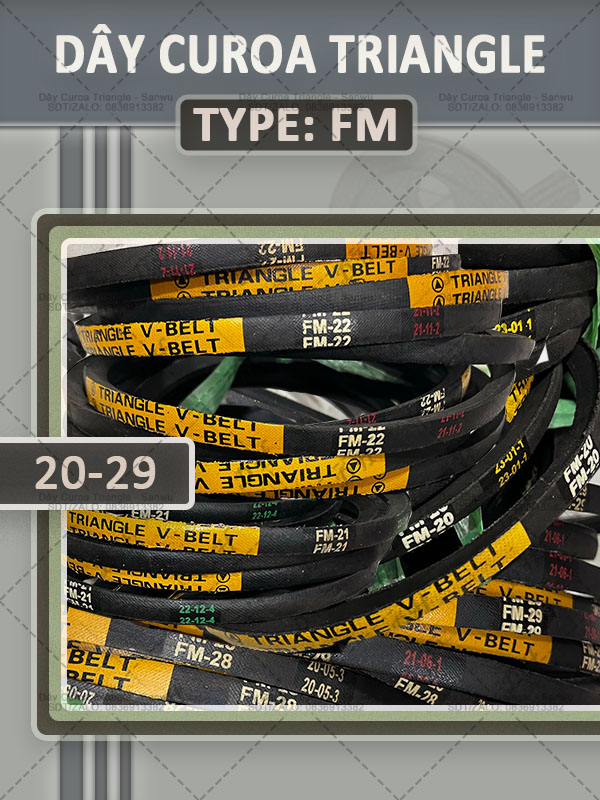 Curoa wire (courts)-Triangle-FM-20-29