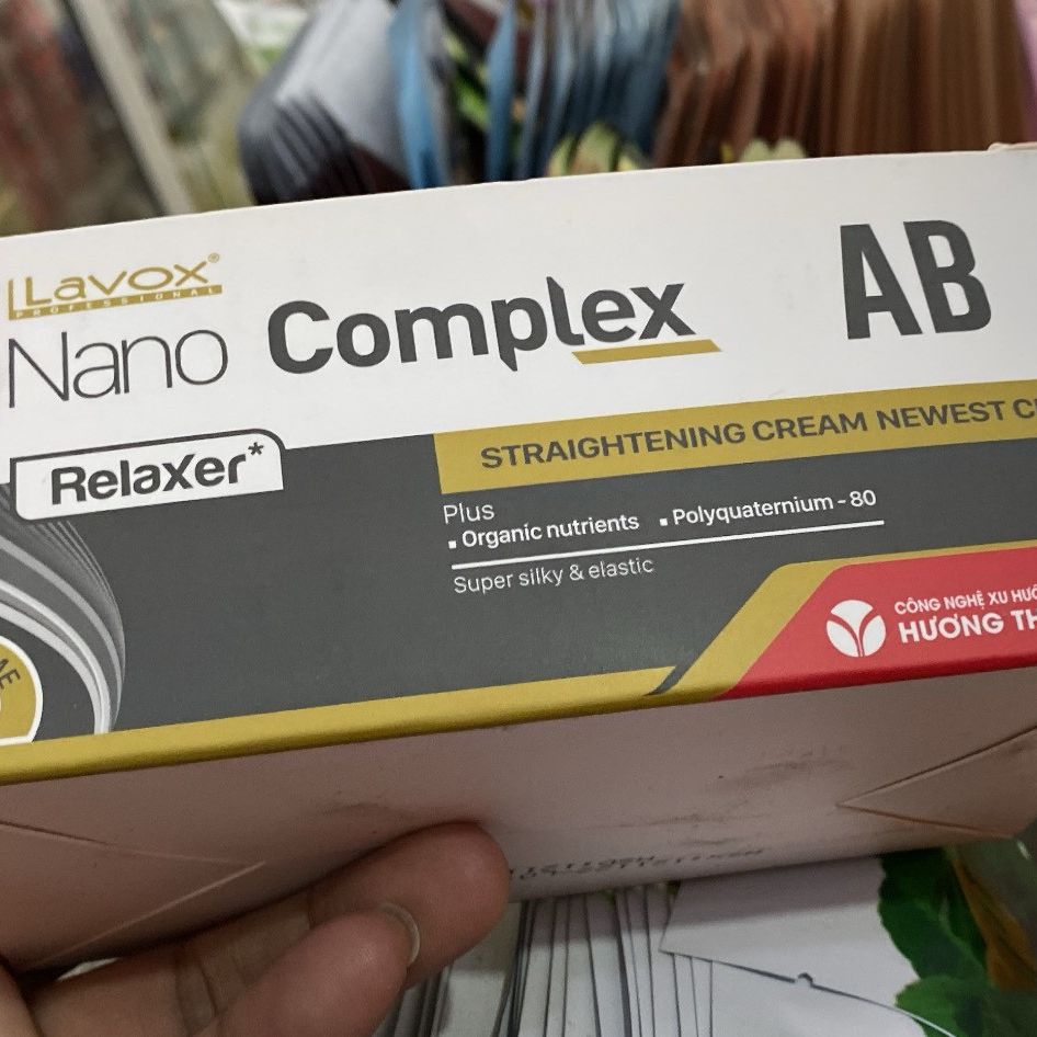 Hộp kem duỗi LAVOX NANO COMPLEX 150ML