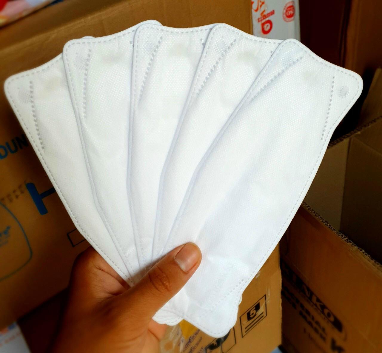 Khẩu trang KF94 TSG  HERO 4D siêu dày - Gói 5 chiếc