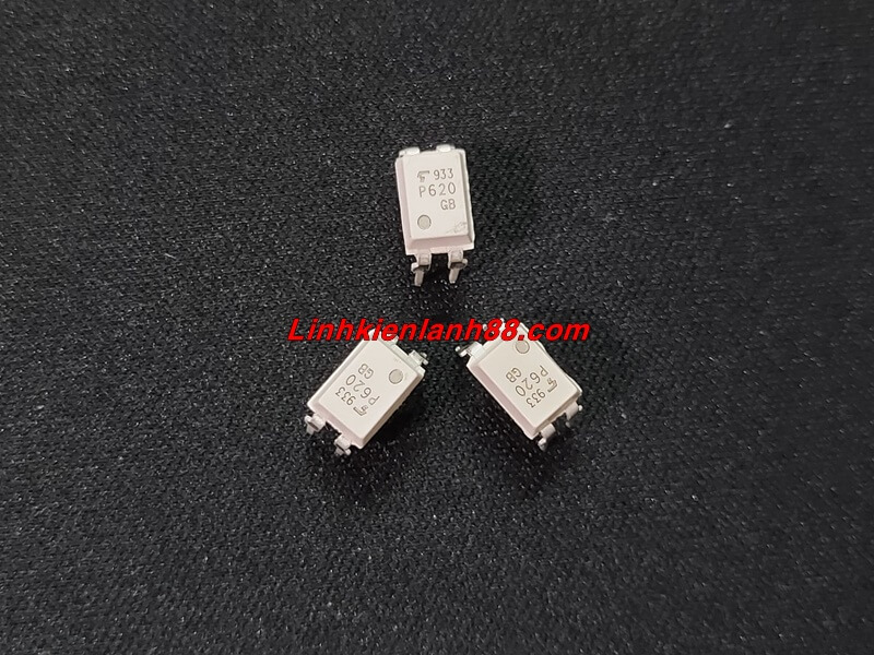 (5 con)Photo Quang Cắm (Opto) TLP620 P620  DIP-4 Mới, Chính Hãng.
