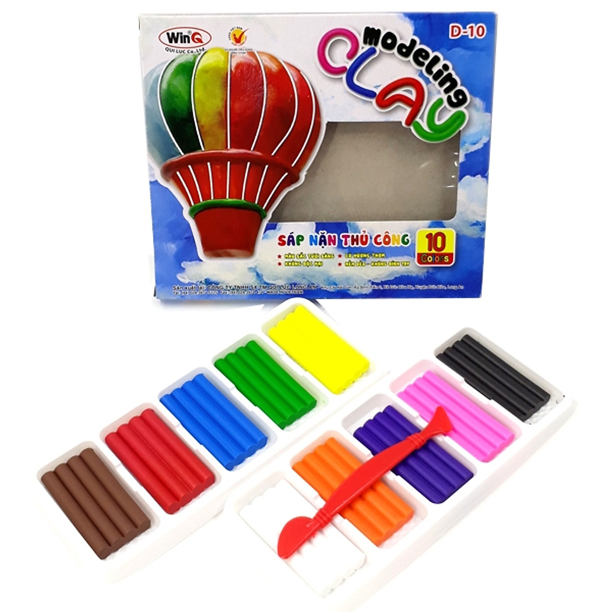 Sáp Đất Nặn WinQ D-05, D-10, D-12