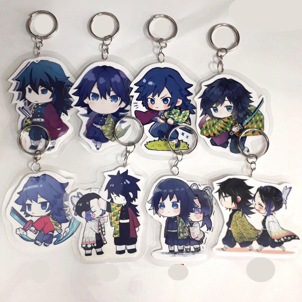 Combo 3 móc khóa Kimetsu no Yaiba - Tomioka Giyuu