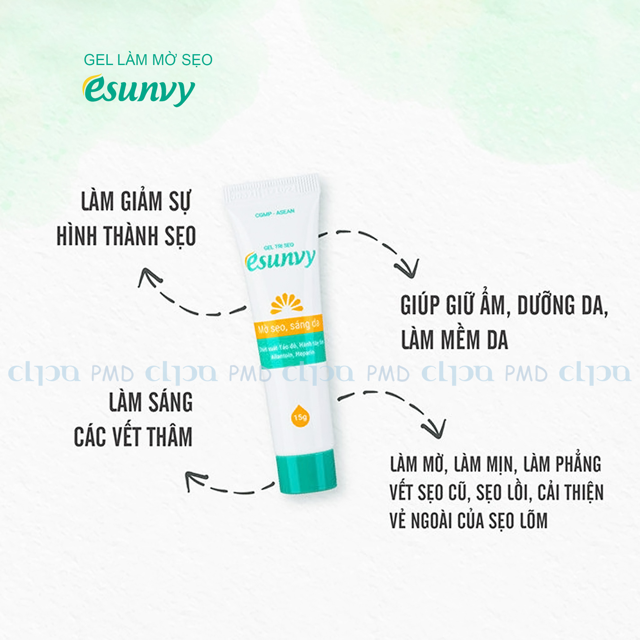 GEL LÀM MỜ SẸO ESUNVY 15G