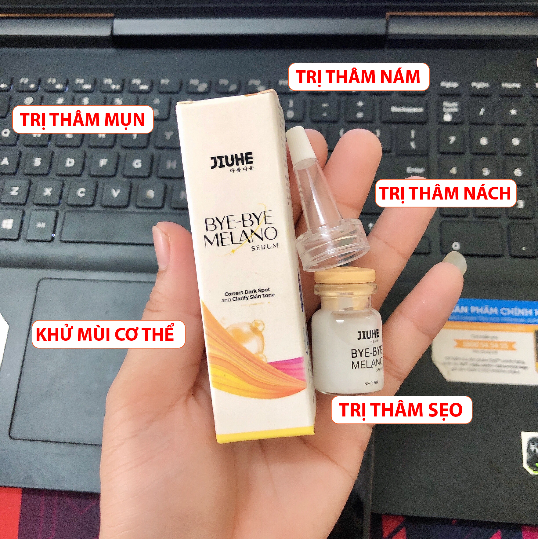 Serum xóa thâm Jiuhe 5ml