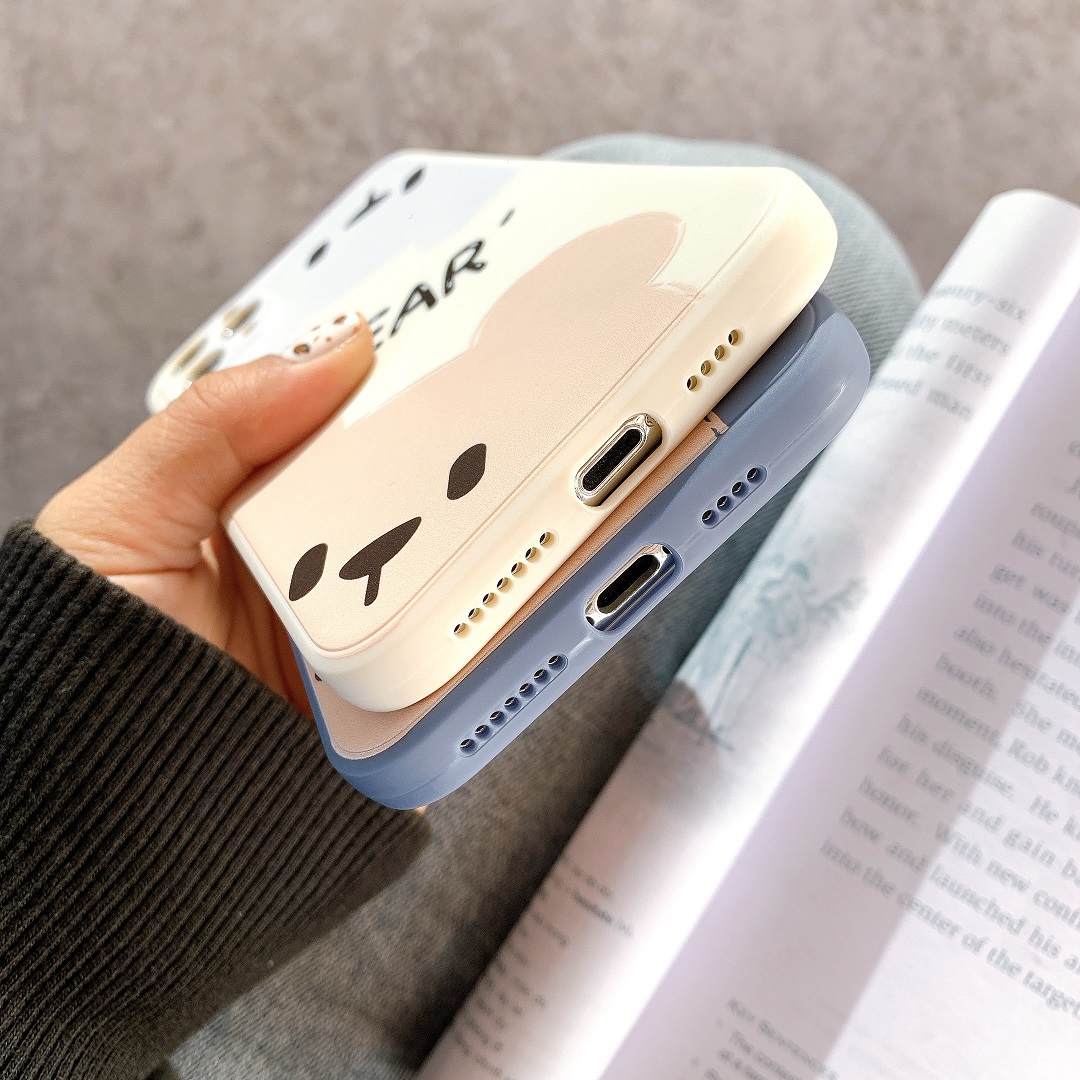 Ốp Lưng Silicon Màu Bảo Vệ Camera BEAR