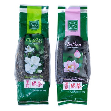 Trà lài / sen Thái Nguyên Phúc Long gói 100gr,
