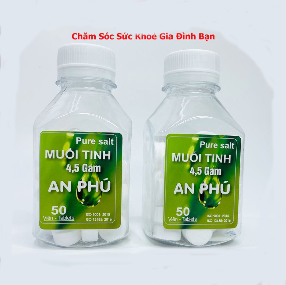 Muối Viên Sinh Lý NACL 0,9% [Hộp 50 Viên]
