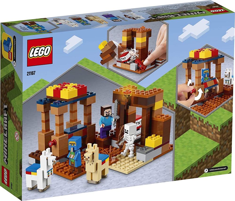 [HCM]LEGO Minecraft 21167 - Đại chiến steve và skeleton